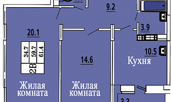 В мкр. "Зеленый дворик" в ЮЗР, в продаже от Ген. Подрядчика, инвестора строительной компании ООО "Альтернатива", в Блоке "А", последняя 2-комнатная квартира на 5 среднем этаже, 61,4 кв.м. Записаться на осмотр можно по телефону отдела продаж.
