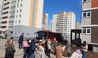 Ипотечный тур от Сбербанк. 16.04.2022г. на строительной площадке поз. 34