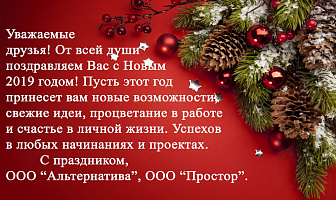 С Новым 2019 годом